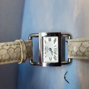 Coach Snakeskin watch